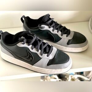 Nike Youth Black and Gray Jordan Sneakers